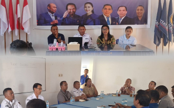 Bawaslu Kabupaten Belu Lakukan Konsolidasi Demokrasi dengan Partai Politik