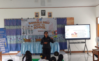 Bawaslu Belu Menyapa Pemilih Pemula di SMA Negeri 3 Atambua
