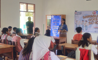 Bawaslu Belu Edukasi Pemilih Pemula Lewat “Goes To School” di SMAN 4 Atambua