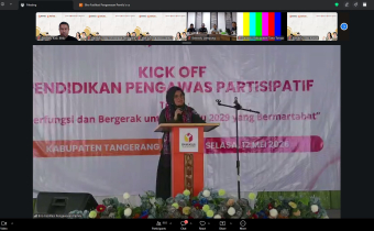 Bawaslu Belu Ikuti Kick Off Pendidikan Pengawas Partisipatif Tahun 2026