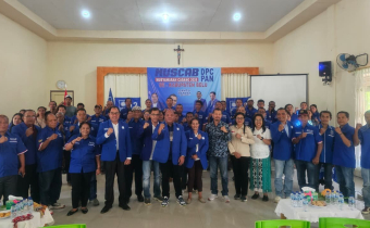Anggota Bawaslu Belu Hadiri Muscab PAN Kabupaten Belu