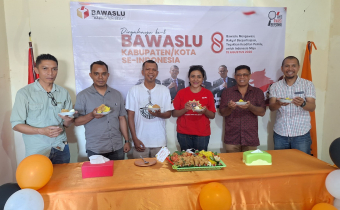 HUT ke-8 Bawaslu Kabupaten/Kota, Bawaslu Belu Rayakan Sederhana namun Penuh Kebersamaan