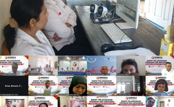 Bawaslu Belu Ikuti Monev Program dan Anggaran 2026